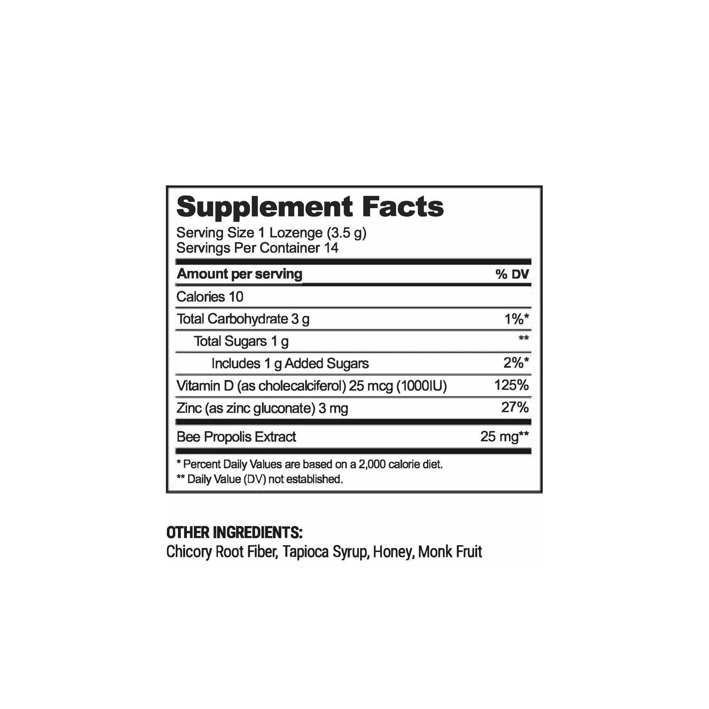 Propolis Soothing Lozenges - Honey