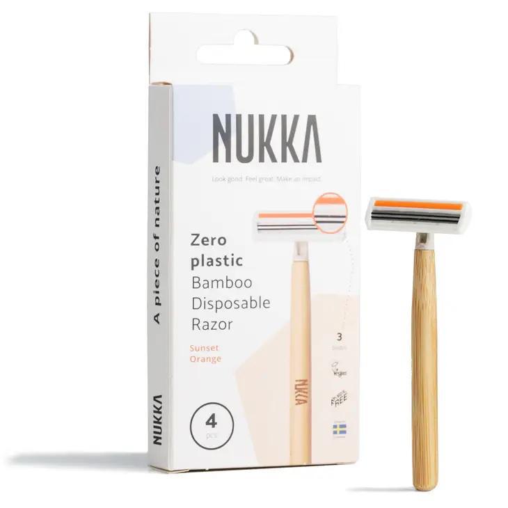 3-Blade Bamboo Disposable Razor