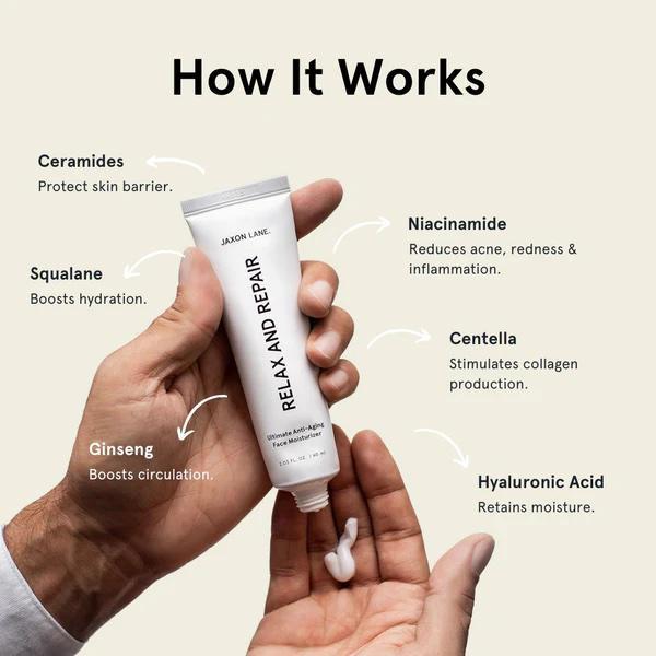 Relax and Repair - Ultimate Anti-Aging Face Moisturizer