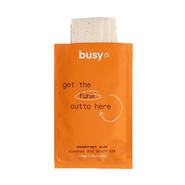 Refresh Deodorant Wipe with Zinc & Prebiotics