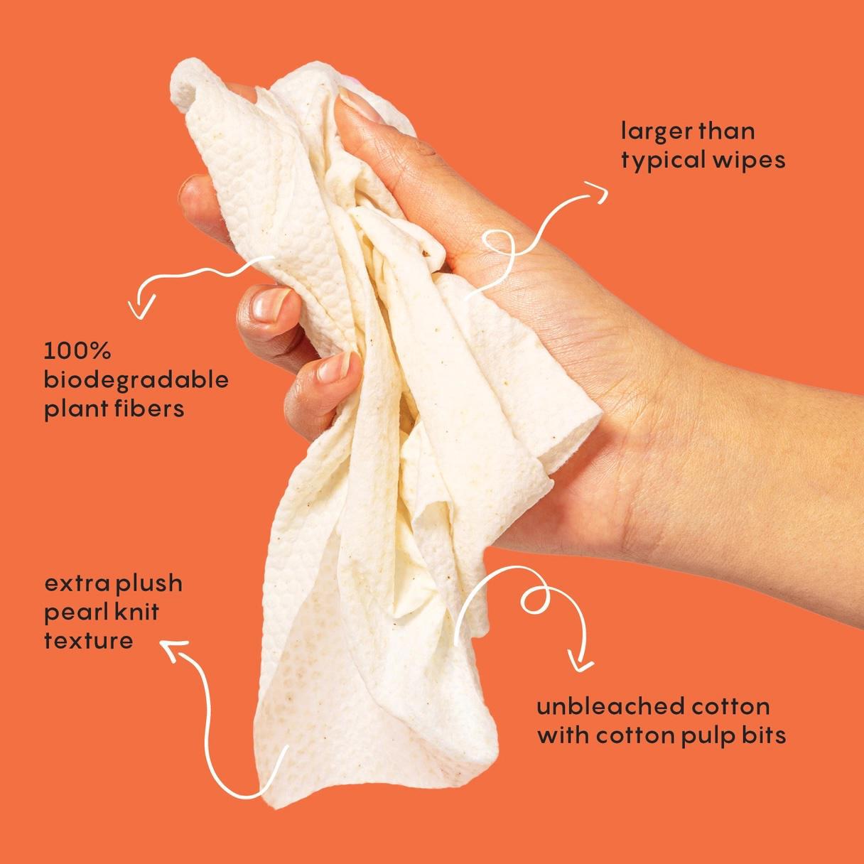 Refresh Deodorant Wipe with Zinc & Prebiotics